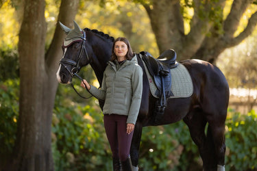 LeMieux Suede Dressage Square Rosemary| Online For Equine