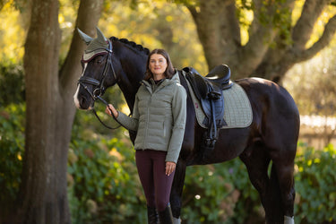 LeMieux Suede Dressage Square Rosemary| Online For Equine