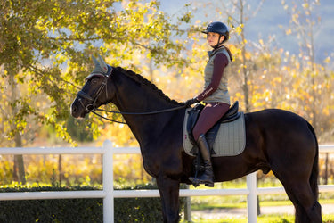 LeMieux Suede Dressage Square Rosemary| Online For Equine