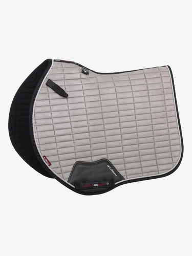 LeMieux Suede EuroJump Square Grey| Online For Equine