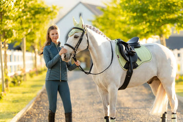 LeMieux Suede GP Square Macaron| Online For Equine