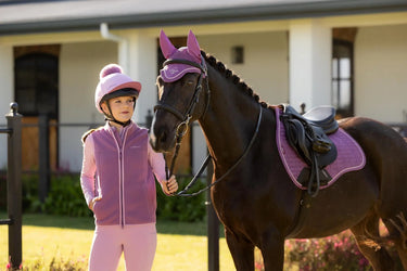 LeMieux Suede GP Square Mallow| Online For Equine