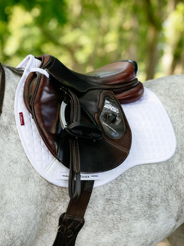 LeMieux Suede GP Square White| Online For Equine
