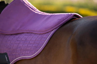 LeMieux Suede Half Pad Mallow| Online For Equine
