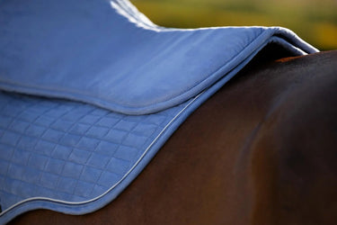 LeMieux Suede Half Pad Powder Blue| Online For Equine