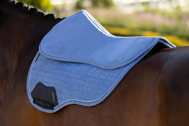 LeMieux Suede Half Pad Powder Blue| Online For Equine