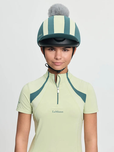 LeMieux Tempo Pom Hat Silk Jungle| Online For Equine
