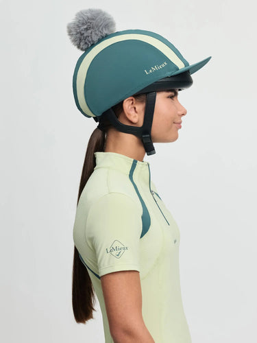 LeMieux Tempo Pom Hat Silk Jungle| Online For Equine