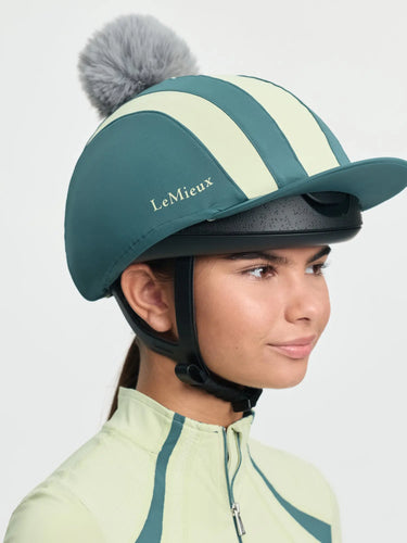 LeMieux Tempo Pom Hat Silk Jungle| Online For Equine