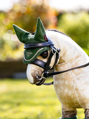 LeMieux Toy Pony Fly Hood Hunter Green| Online For Equine