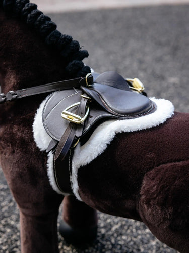 LeMieux Toy Pony Hunter Saddle Pad & Girth Brown| Online For Equine