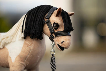 LeMieux Toy Pony Leather Headcollar & Leadrope Black| Online For Equine
