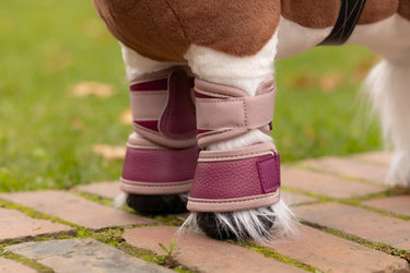 LeMieux Toy Pony Mesh Brushing Boots Blackberry| Online For Equine