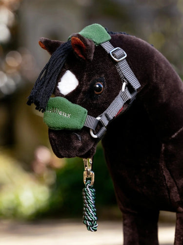 LeMieux Toy Pony Vogue Headcollar & Leadrope Hunter Green| Online For Equine
