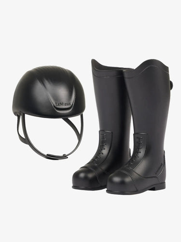 LeMieux Toy Rider Boots & Helmet Black| Online For Equine