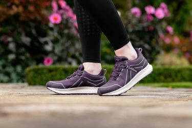 LeMieux Trax Viva Waterproof Trainer Juniper/Lilac