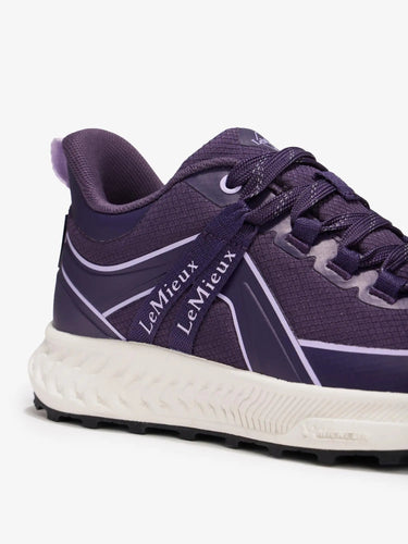 LeMieux Trax Viva Waterproof Trainer Juniper/Lilac
