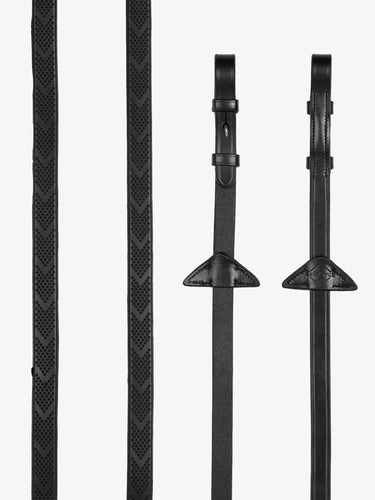 LeMieux Versa Grip Reins Black| Online For Equine