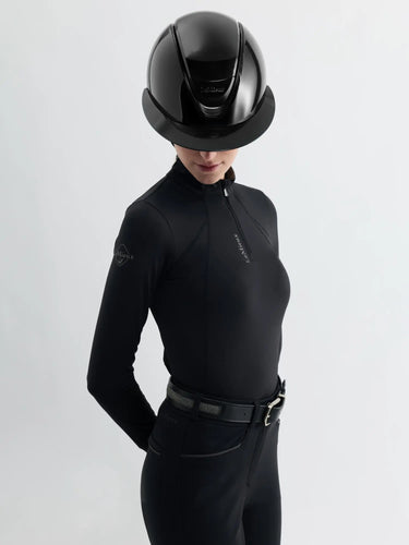 LeMieux Verv Black Gloss Competition Helmet| Online For Equine