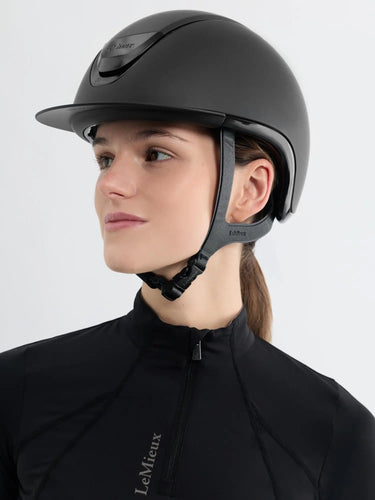 LeMieux Verv Matt Black Competition Helmet| Online For Equine