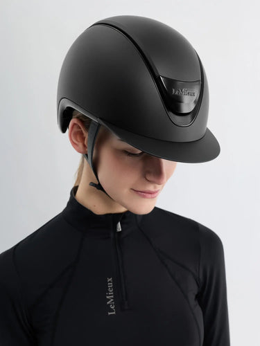 LeMieux Verv Matt Black Competition Helmet| Online For Equine