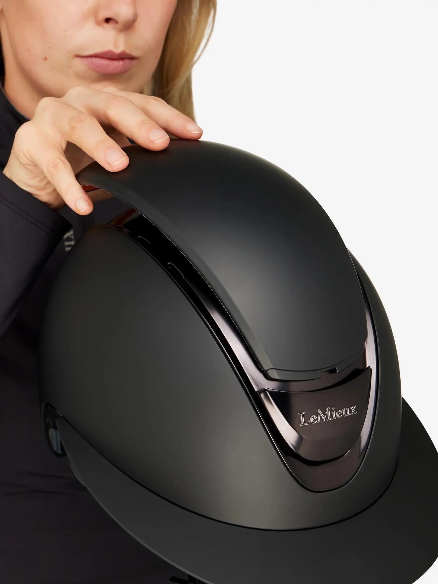 LeMieux Verv Matt Black Competition Helmet| Online For Equine