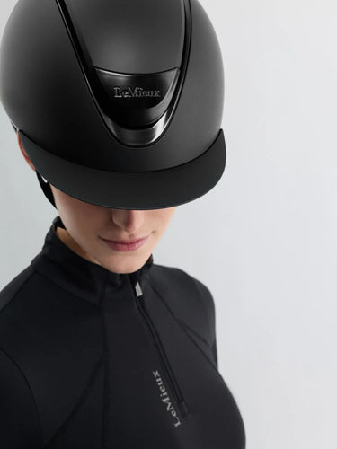 LeMieux Verv Matt Black Competition Helmet| Online For Equine