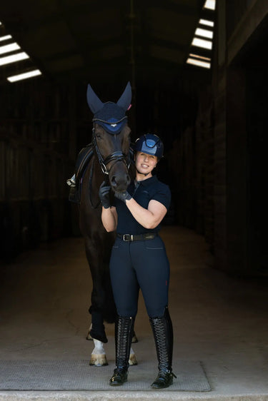 LeMieux Verv Navy Gloss Competition Helmet| Online For Equine