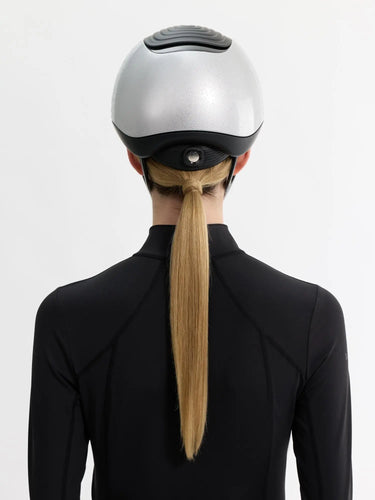 LeMieux Vexa Silver Skull Cap Helmet| Online For Equine