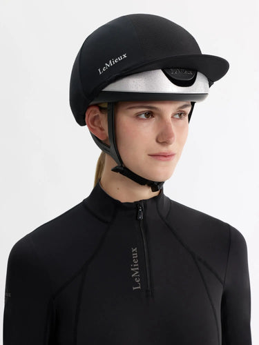 LeMieux Vexa Silver Skull Cap Helmet| Online For Equine