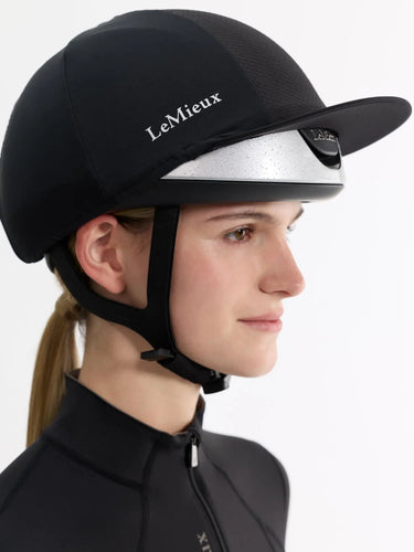 LeMieux Vexa Silver Skull Cap Helmet| Online For Equine