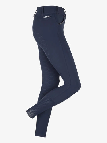 LeMieux Victoria Breeches Silicone Seat Navy