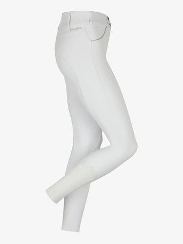 LeMieux Victoria Breeches Silicone Seat White| Online For Equine