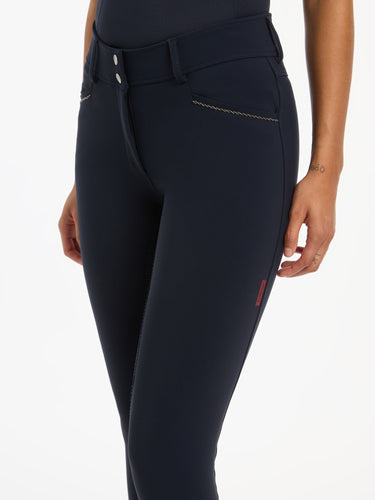LeMieux Victoria Breeches Suede Seat Navy| Online For Equine