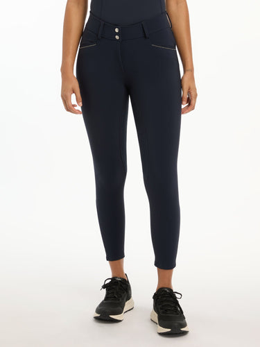 LeMieux Victoria Breeches Suede Seat Navy| Online For Equine