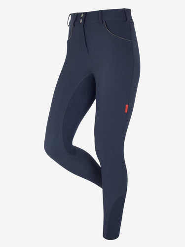 LeMieux Victoria Breeches Suede Seat Navy| Online For Equine