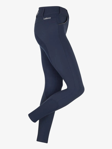 LeMieux Victoria Breeches Suede Seat Navy| Online For Equine