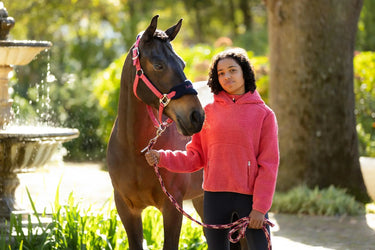 LeMieux Vogue Headcollar & Leadrope Cranberry| Online For Equine