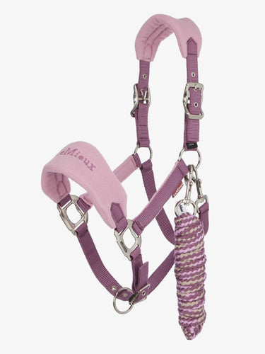 LeMieux Vogue Headcollar & Leadrope Mallow| Online For Equine