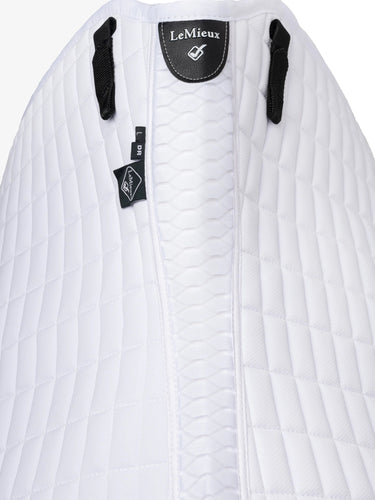 LeMieux White Self Cooling Dressage Saddle Pad| Online For Equine