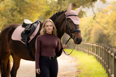 LeMieux Wild Rose Essence Close Contact Square Wild Rose| Online For Equine