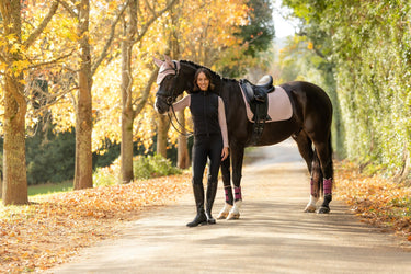 LeMieux Wild Rose Essence Dressage Square Wild Rose| Online For Equine