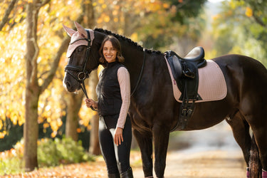 LeMieux Wild Rose Essence Dressage Square Wild Rose| Online For Equine