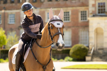 LeMieux Wild Rose Heritage Fly Hood Wild Rose| Online For Equine