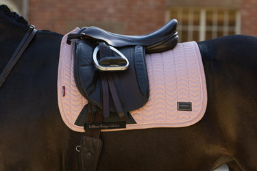 LeMieux Wild Rose Heritage Herringbone Dressage Square Wild Rose| Online For Equine