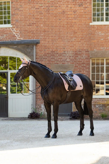 LeMieux Wild Rose Heritage Herringbone Dressage Square Wild Rose| Online For Equine