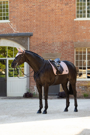 LeMieux Wild Rose Heritage Herringbone Dressage Square Wild Rose| Online For Equine
