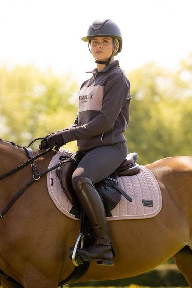 LeMieux Wild Rose Heritage Herringbone Jump Square Wild Rose| Online For Equine
