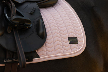 LeMieux Wild Rose Heritage Herringbone Jump Square Wild Rose| Online For Equine
