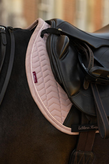 LeMieux Wild Rose Heritage Herringbone Jump Square Wild Rose| Online For Equine